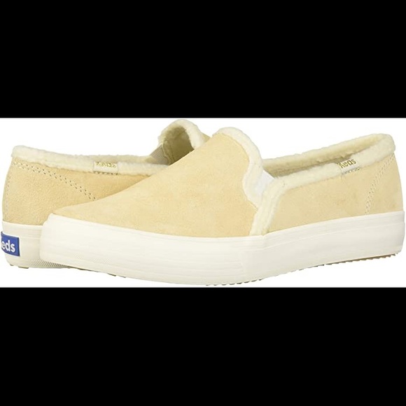 Keds Double Decker Women’s Sneakers Faux Shearling Size 8.5 Medium US Cream - Picture 8 of 9